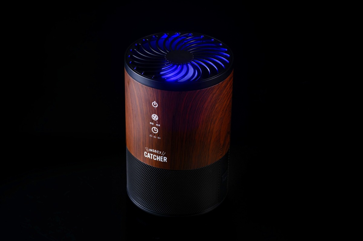 アピックス LED蚊取り捕虫器 AIC-40MBK