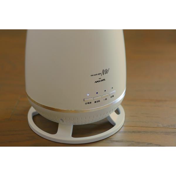 アピックス 全方位暖まる 360°セラミックヒーター APH-362(GY)