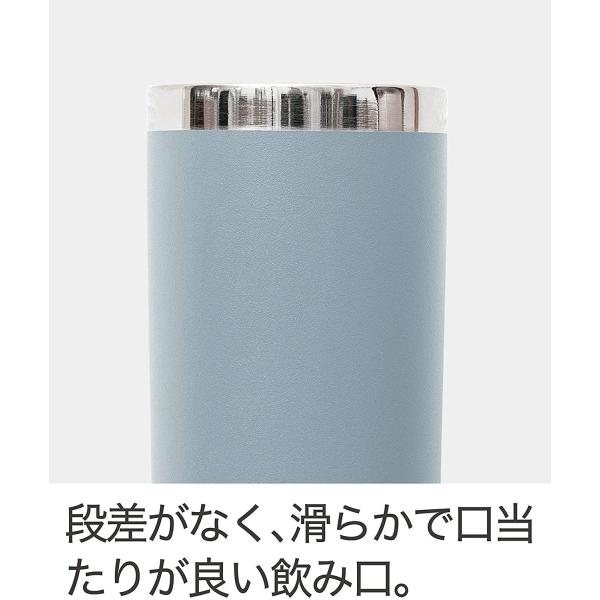 ピーコック魔法瓶工業 水筒 ステンレスボトル タンブラーボトル 0.4L スモーキーブルー AKS-R40 ASM