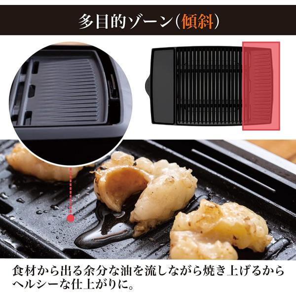 ピーコック魔法瓶工業 電気焼肉器 ブラック WY-D120(B)