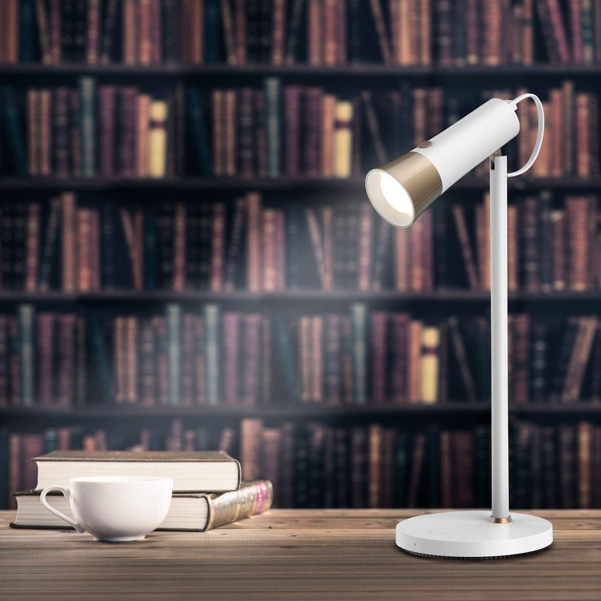 訳あり 箱不良 ゼピール 充電式 LEDスタンドライト ホワイト DJS-H1020-WH