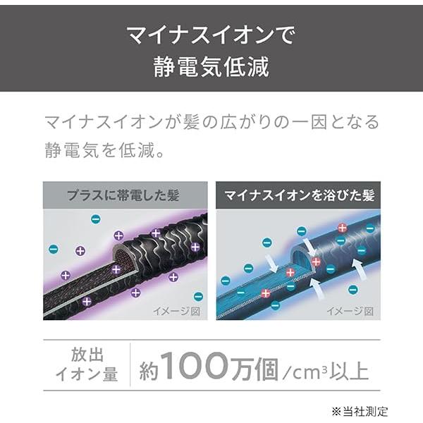 テスコム ヘアアイロン ストレートアイロン 26mm 海外対応 温度調整/メモリー 自動OFF 開閉ロック ラク抜きプラグ ブラック TS460A-K