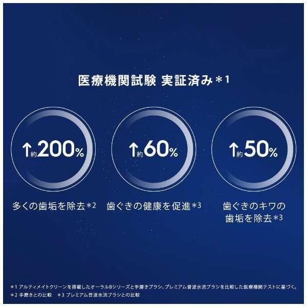 BRAUN ブラウン オーラルB 電動歯ブラシ iO8 メーカー保証3年 IOM82A11BCWT-W