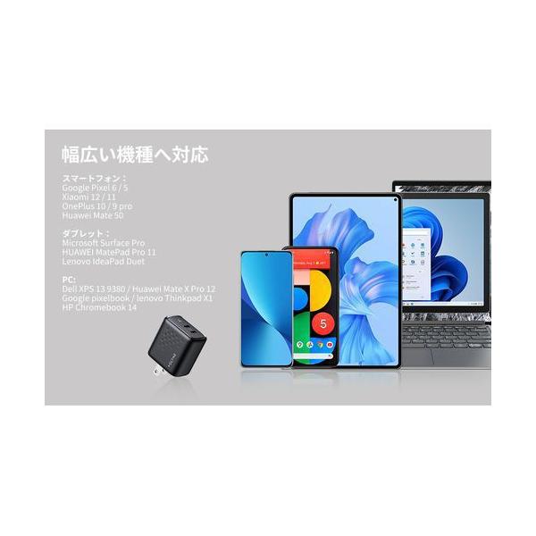 ボルトミー VOLTME USB急速充電器 Revo 45 Duo C+C USB PD(パワーデリバリー)対応 45W USB-C×2ポート 折りたたみ式プラグ ブラック V2141