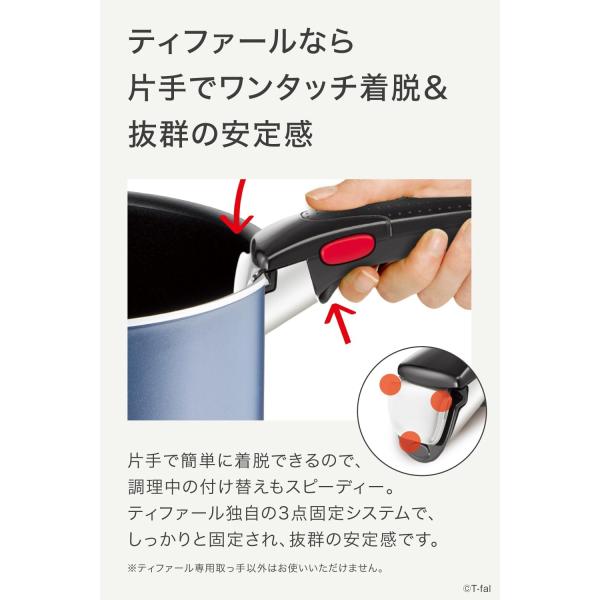 ティファール フライパン 7点セット インジニオ・ネオ ロイヤルブルー・インテンス 直火専用 IH不可 L43794