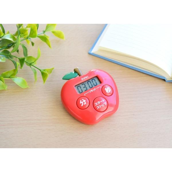 ドリテック りんごタイマー レッド T-534RD