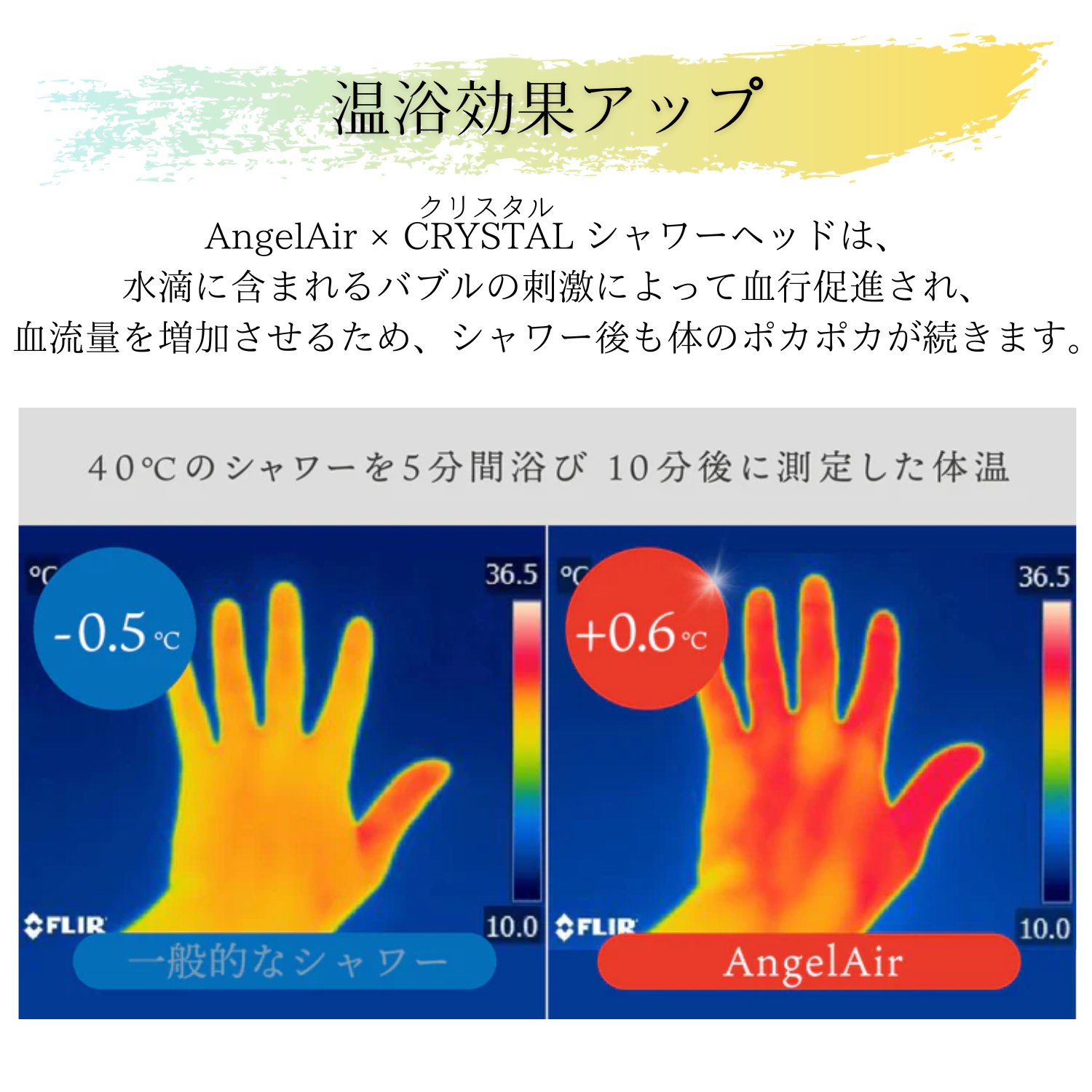 Toshin Angel Air クリスタル マイクロバブルシャワーヘッド ピンク TH-037-P