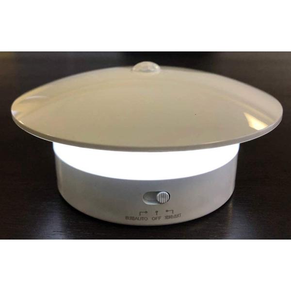 リーベックス センサーライト やさしく光る 丸型 SL101