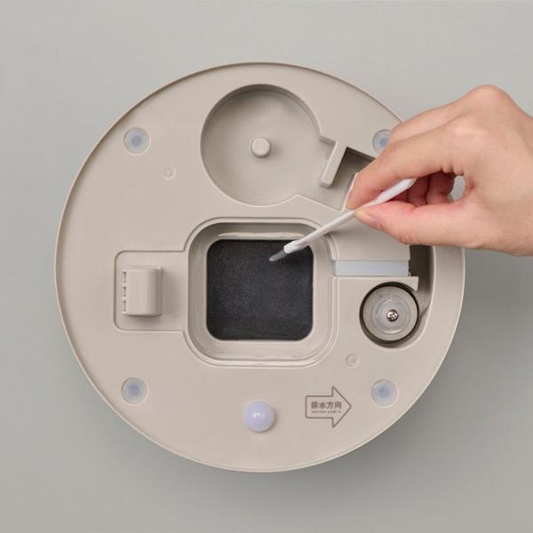 アピックス スチーム式加湿器 木造2-4畳 プレハブ洋室4-6畳 グレージュ AHD-033(GY)