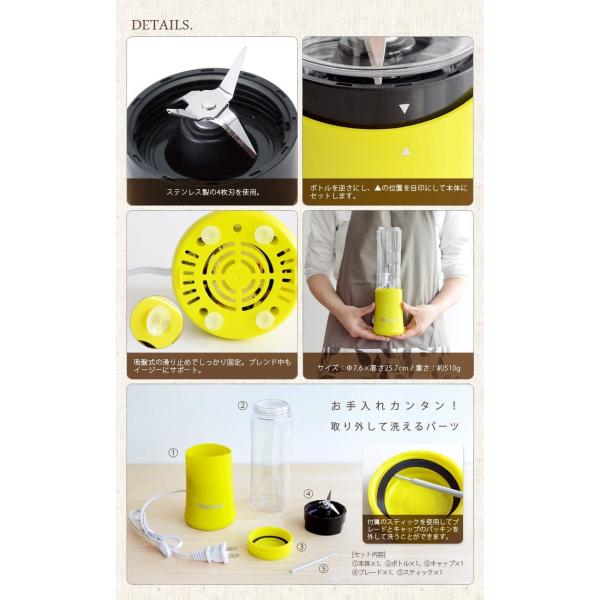 在庫処分 アウトレット Vitantonio ビタントニオ ミニボトル ブレンダー ラズベリー VBL-3 RB