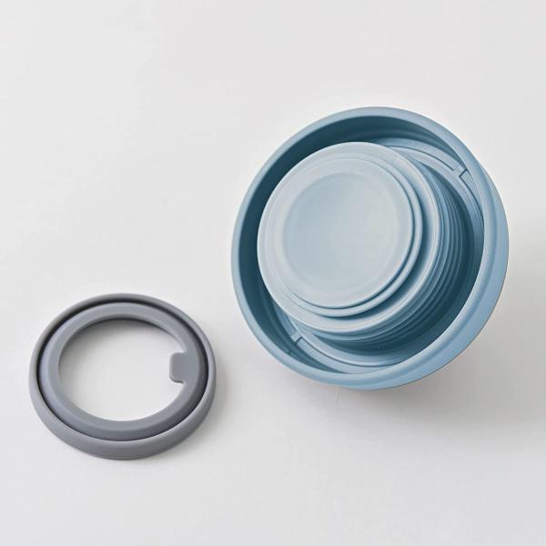 ピーコック魔法瓶工業 水筒 ステンレスボトル タンブラーボトル 0.4L スモーキーブルー AKS-R40 ASM