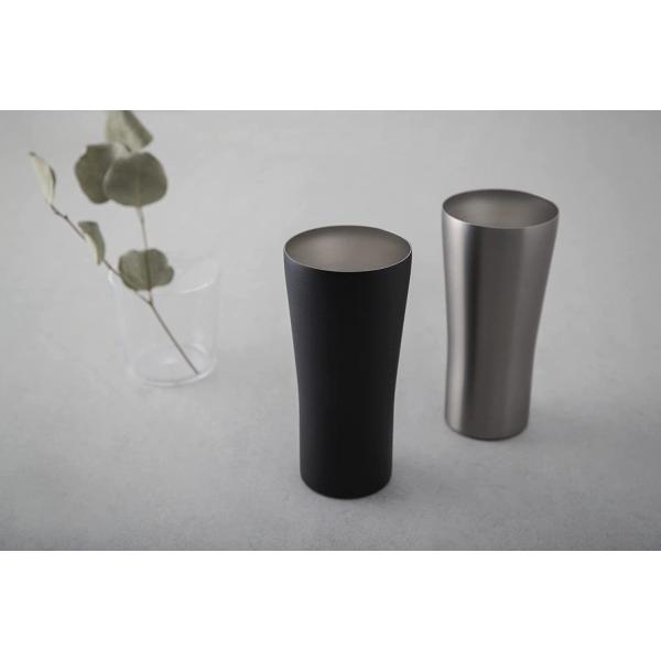 ピーコック魔法瓶工業 おうち居酒屋 ビア タンブラー 0.42L ブラック ATD-42(B)