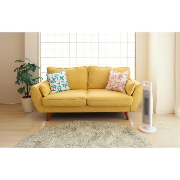 ゼピール 人感センサー付 セラミックヒーター DTC-L120M-WH