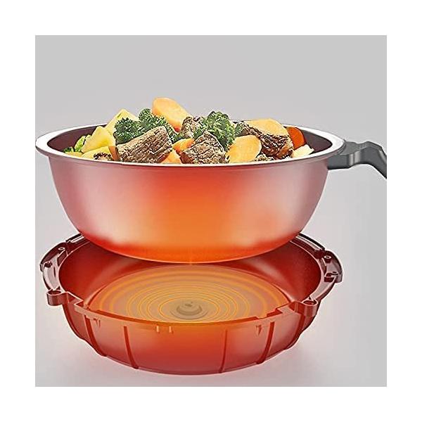 AINX アイネクス 電気調理鍋 3.5L 自動調理 レシピブック付 ブラック AX-C1BN