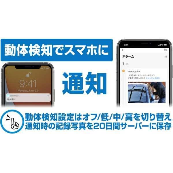 カシムラ スマートカメラ 防水・どこでも設置 KJ-189(WH)