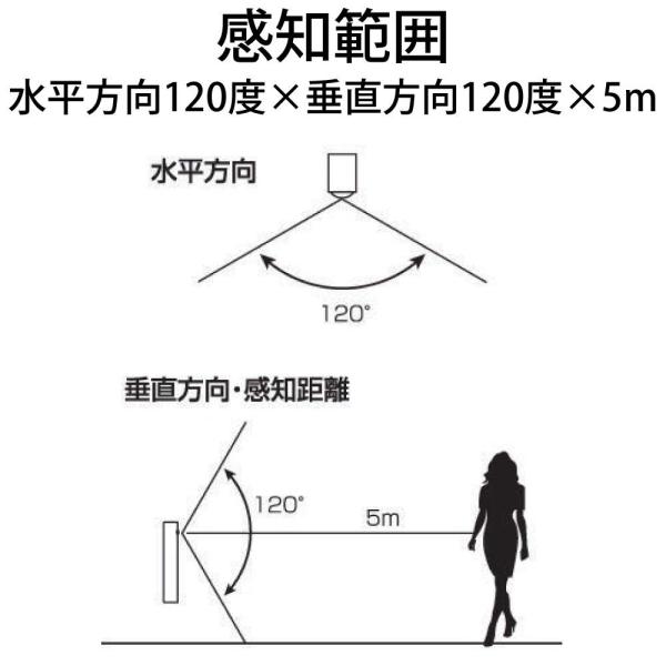 リーベックス LED ライト 人感 センサー 防犯 スーパーパトロング SLB300