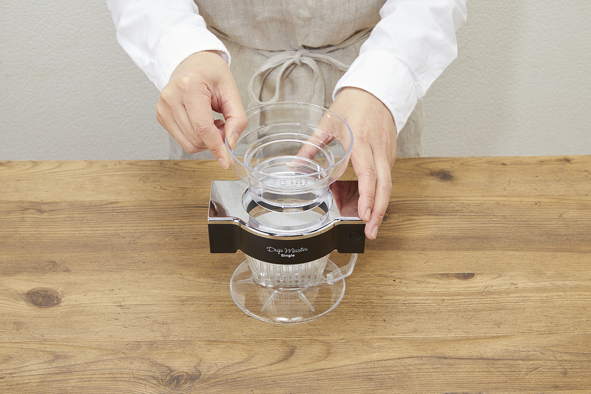 APIX アピックス コーヒーメーカー ドリップマイスター シングル ブラック FSKD-0119B BK