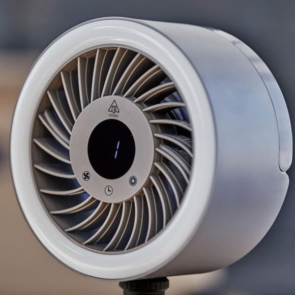 訳あり 箱不良 アピックス SOTOMO ポータブルサーキュレーター APC-980(GY) (A・D)