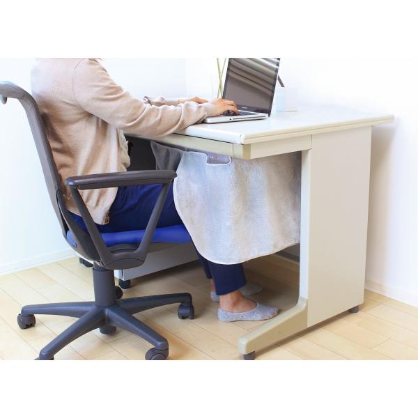 アピックス 省エネ 節電 デスクパネルヒーター ADH-182(GY)