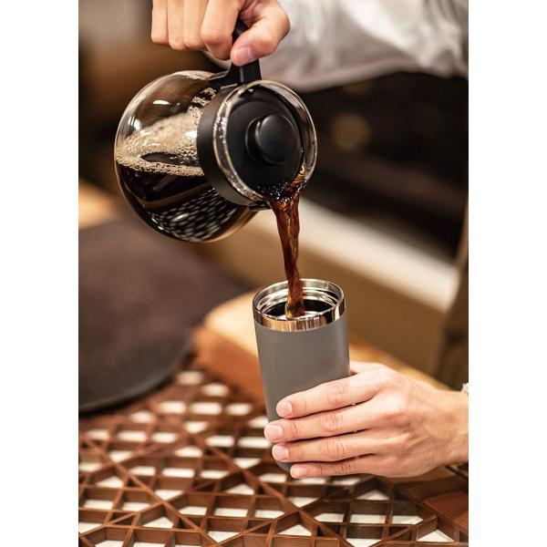 ピーコック魔法瓶工業 水筒 ステンレスボトル タンブラーボトル 0.4L ダークブラウン AKS-R40 TB