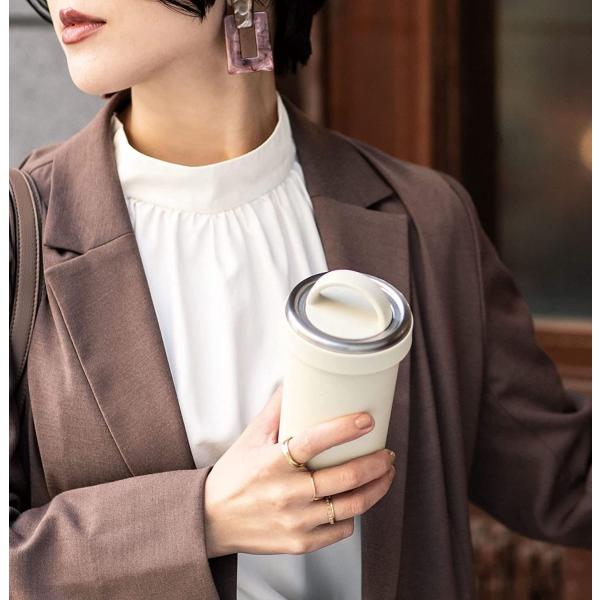 ピーコック魔法瓶工業 水筒 ステンレスボトル タンブラーボトル 0.4L スノーホワイト AKS-R40 WY