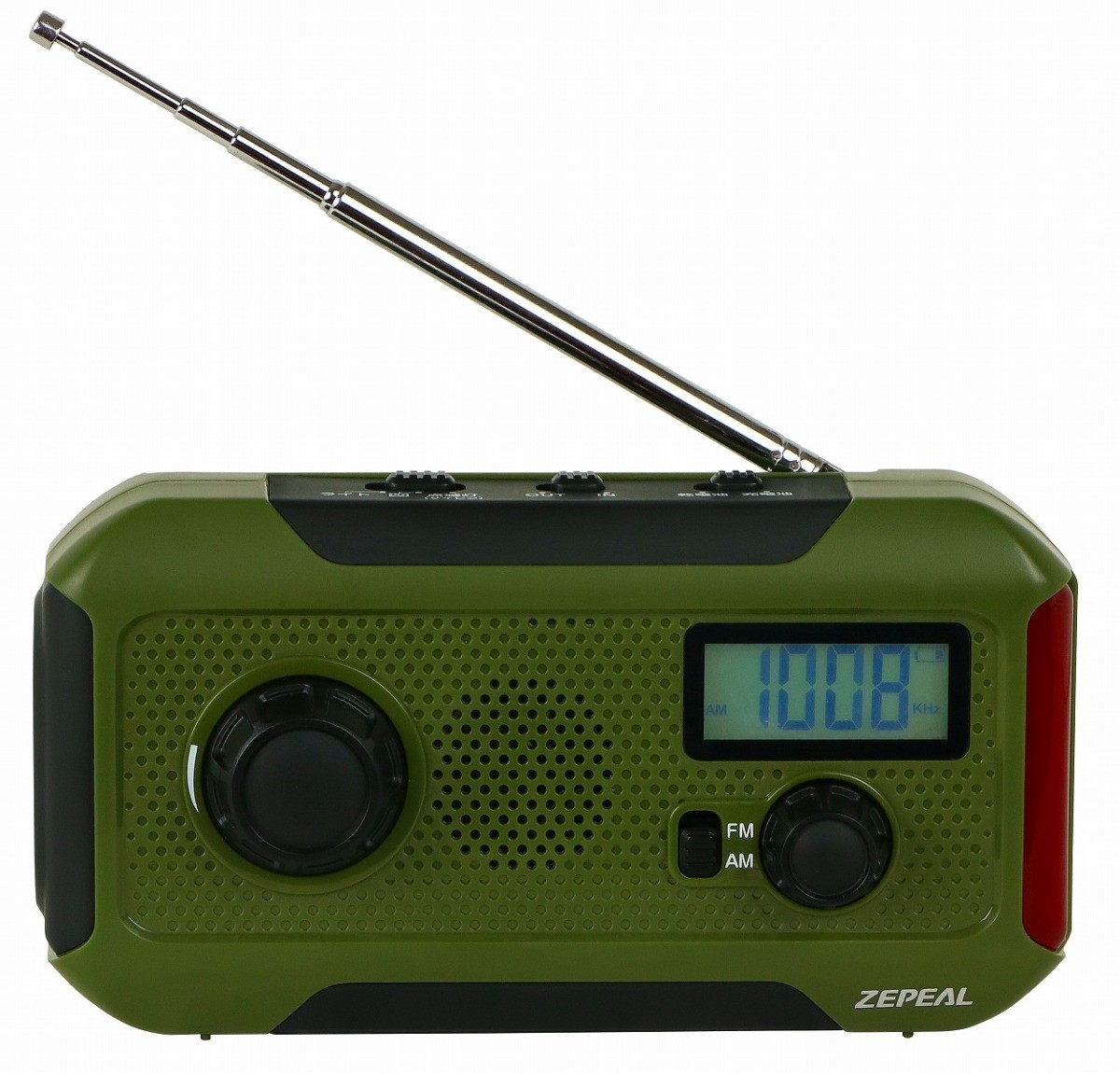 ゼピール 手回し充電ラジオライト DJL-H363