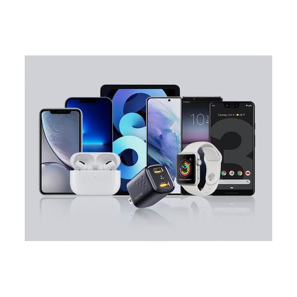 ボルトミー VOLTME USB AC充電器 Revo 12 Duo 2.4A USB-A×2ポート 折りたたみ式プラグ ブラック V2077