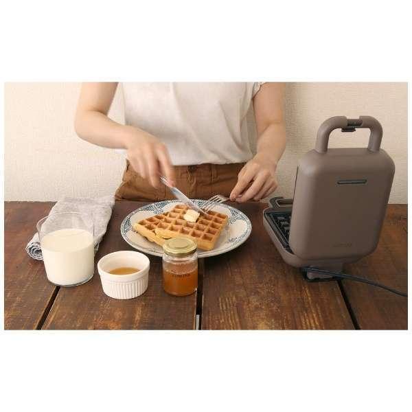 マクロス ホットサンドメーカー ブラウン MEK-95BR