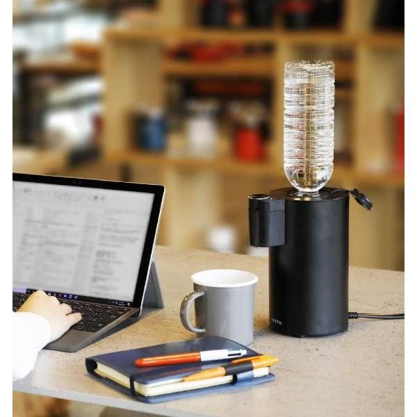 シービージャパン ペットボトル対応 瞬間湯沸かし フラッシュウォーマー Mlte ブラック MR-01FW(B)