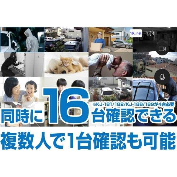 カシムラ スマートカメラ 防水・どこでも設置 KJ-189(WH)
