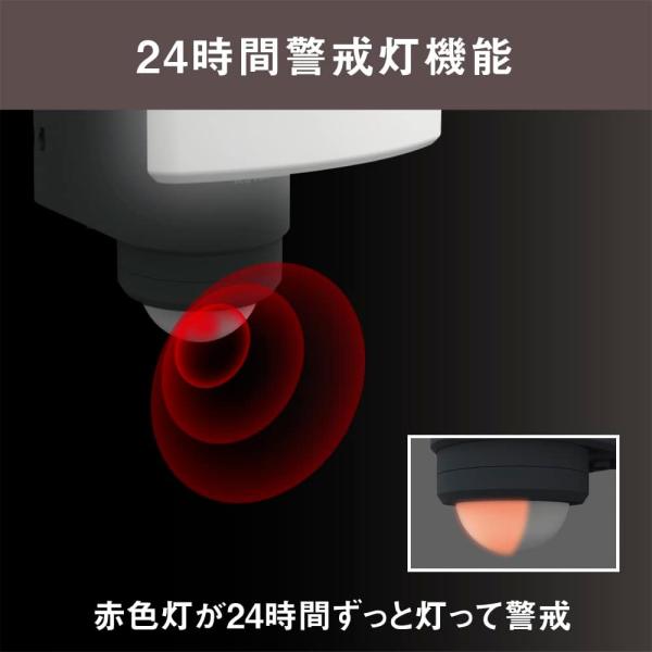 ムサシ 18Wワイド 追尾式LEDセンサーライト LED-AC1017TA