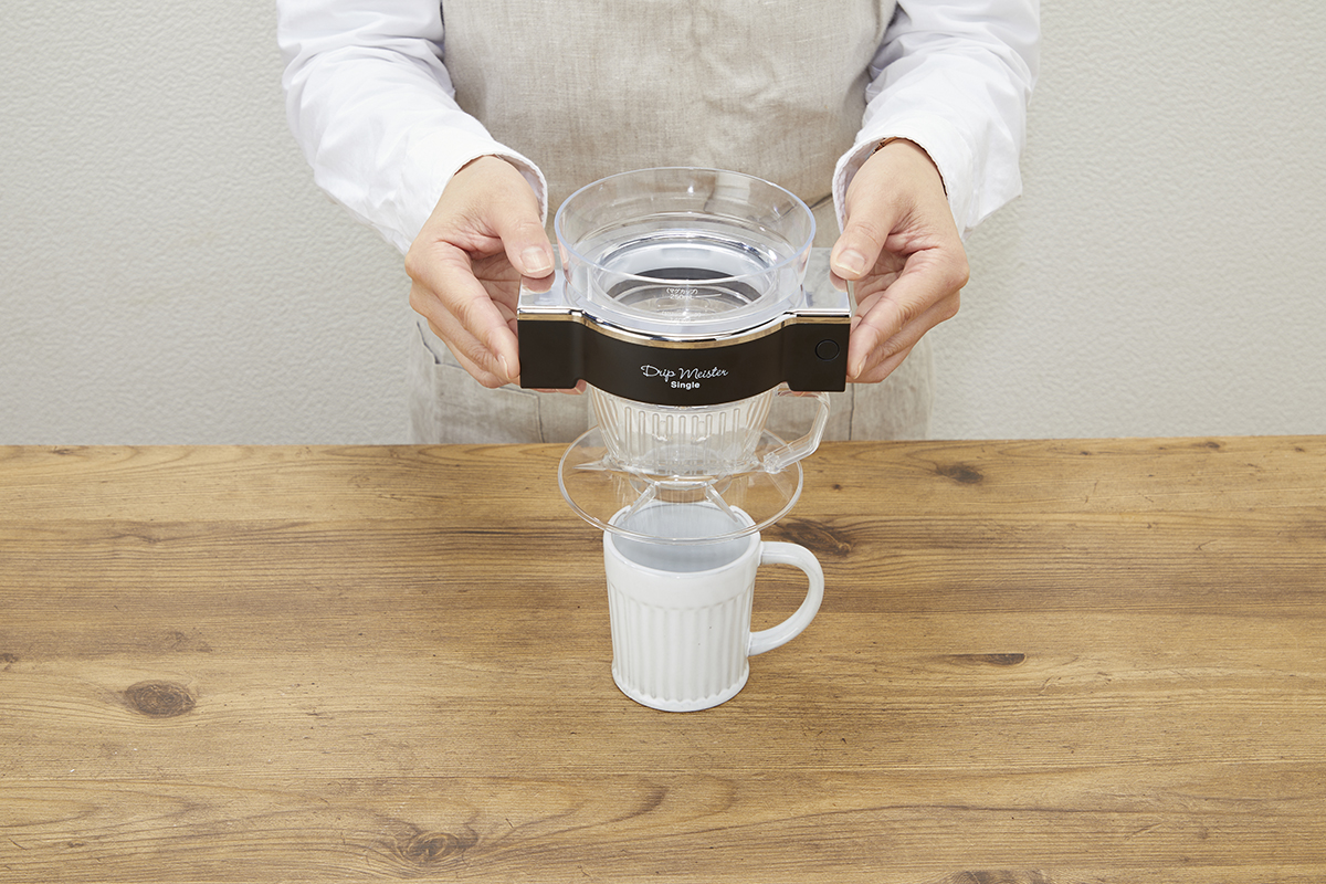 APIX アピックス コーヒーメーカー ドリップマイスター シングル ブラック FSKD-0119B BK