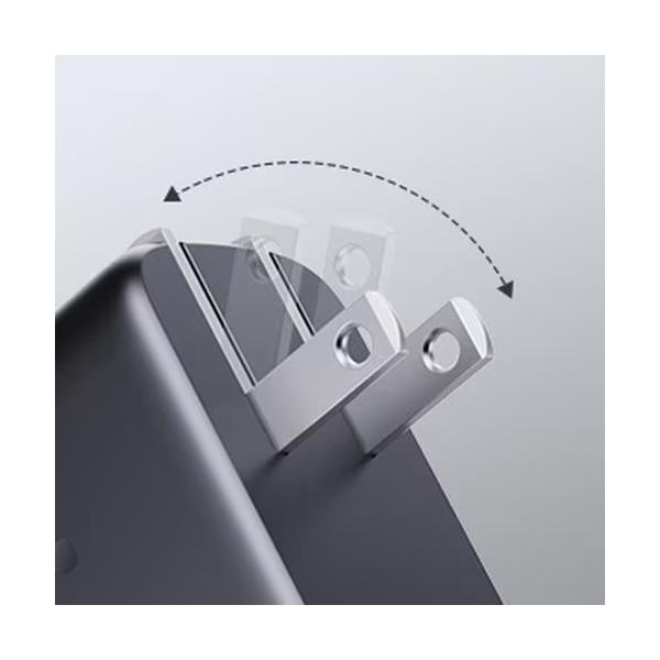 ボルトミー VOLTME USB急速充電器 Revo 67 67W USB-C×2/USB-A×1 折りたたみ式プラグ ブラック V2101V1