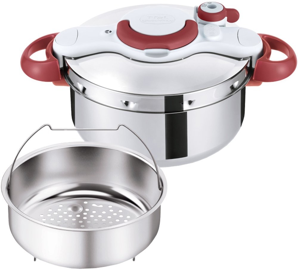 ティファール T-fal 圧力鍋 4.5L クリプソ ミニット イージー ルビーレッド P4620669