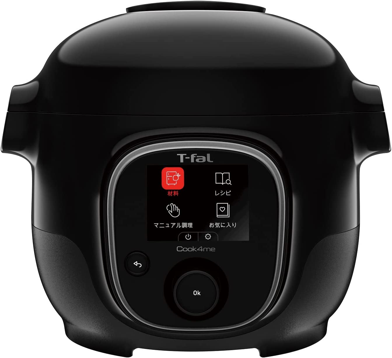 ティファール 電気圧力鍋 3L 内蔵250レシピ クックフォーミー ブラック 1台7役 CY8748JP