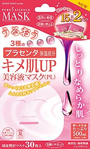 ジャパンギャルズ ピュアファイブエッセンスマスク(キメ)