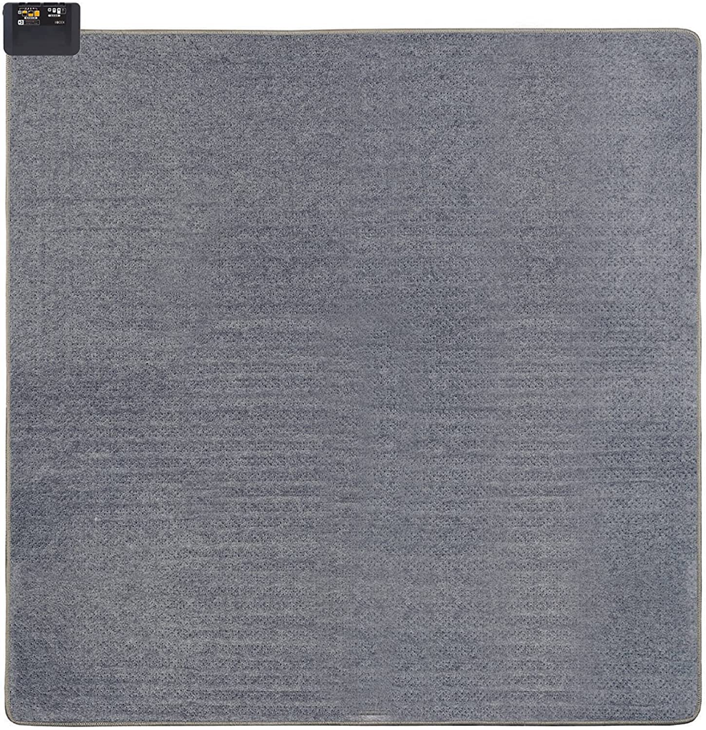 広電 (KODEN) 電気カーペット ホットカーペット 本体 176×176cm 2畳 消臭 小さく畳める 省エネ 8hOFF 暖房面切換 スライド温度調節 VWU201H-S