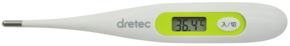 ドリテック 電子体温計 わき・口中用 ホワイト TO-100WT