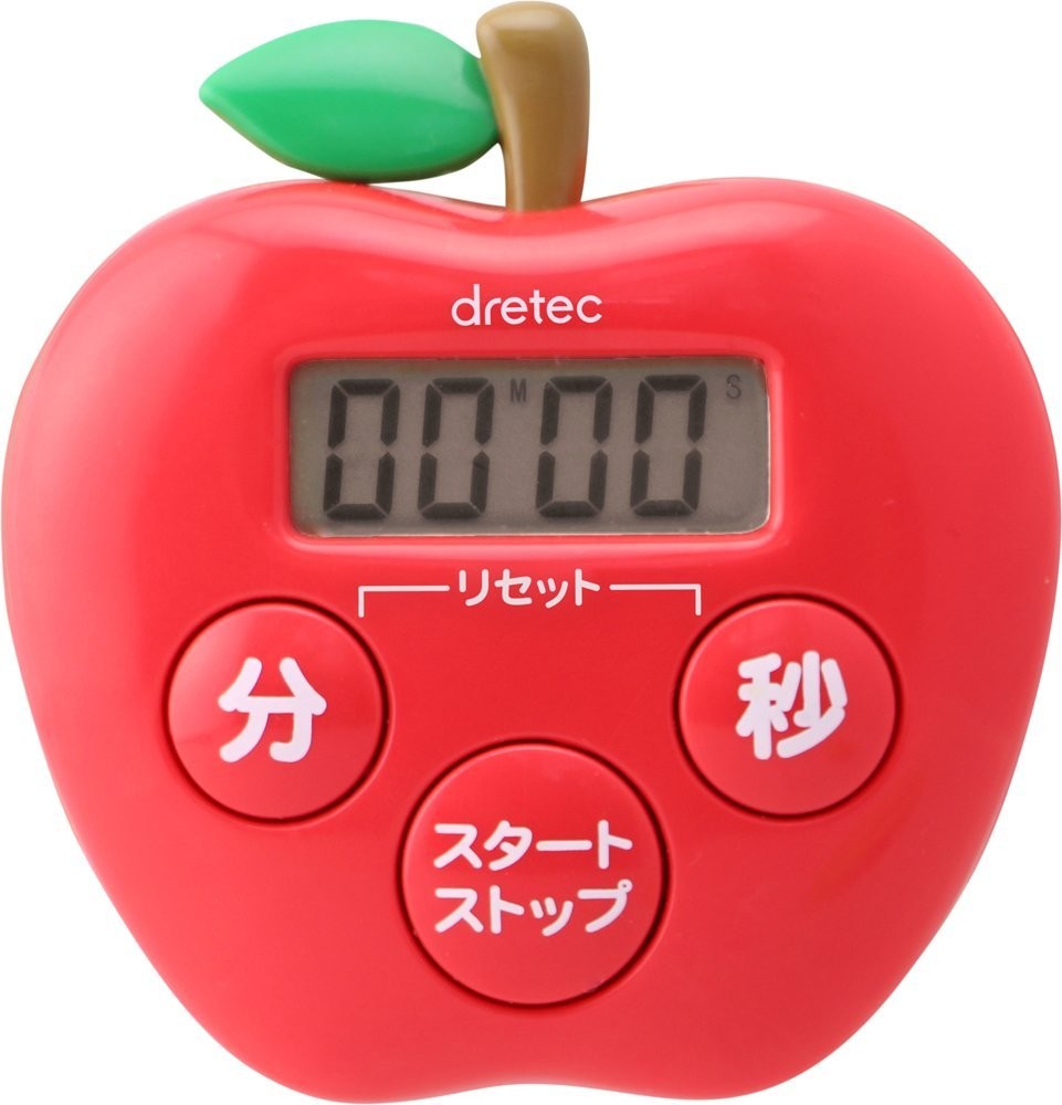 ドリテック りんごタイマー レッド T-534RD