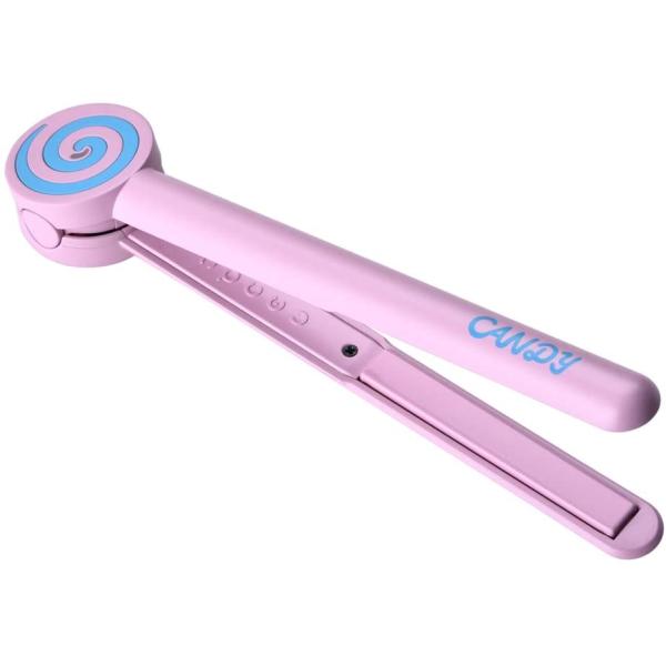 キヌージョ USB式ミニヘアアイロン チェリーピンク CAP01