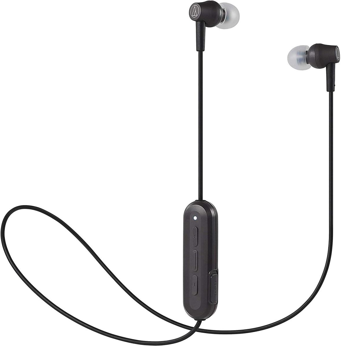 オーディオテクニカ Bluetooth対応 ワイヤレスイヤホン ATH-CK150BT BK