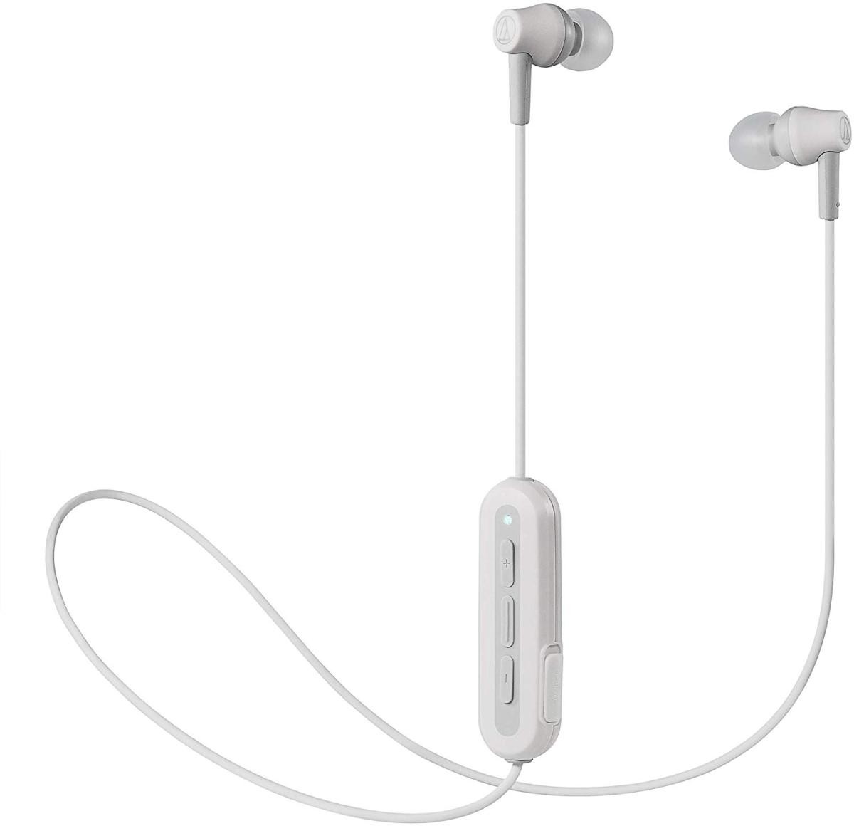 オーディオテクニカ Bluetooth対応 ワイヤレスイヤホン ATH-CK150BT WH