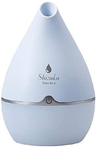 アピックス 超音波式USB加湿器 SIZUKU lovely ブルー  AUD-180(BL)