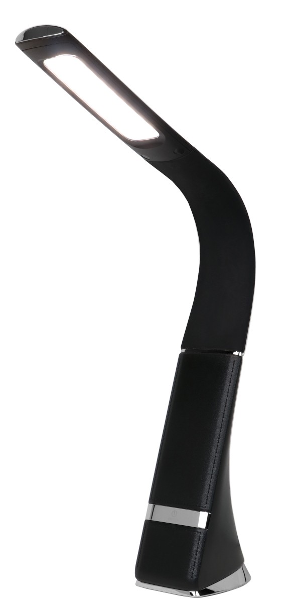 ゼピール LEDスタンドライト USB・AC 2WAY電源 DLS-H1008-BK