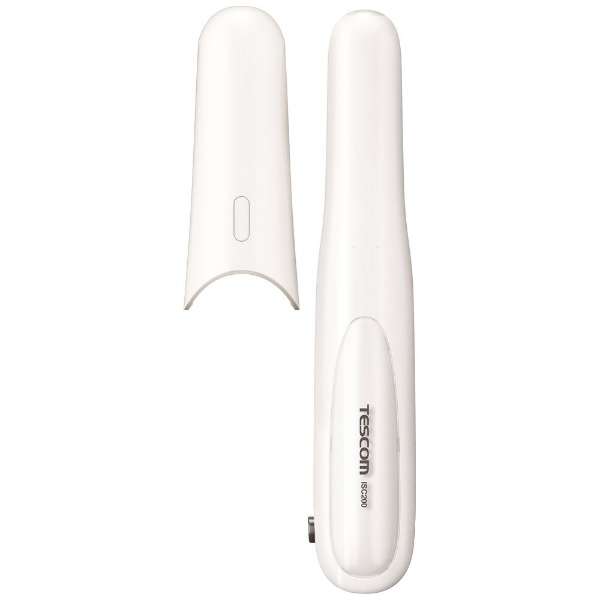 テスコム コードレスヘアアイロン ホワイト 充電式(コードレス) 国内・海外対応 ISC200 W