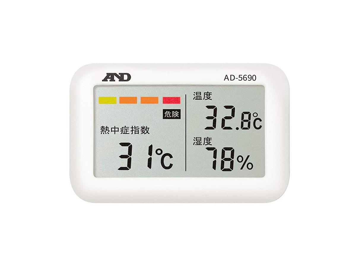 エー・アンド・ディ 携帯型熱中症計 みはりん坊ジュニア AD-5690