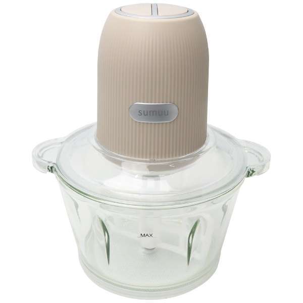 マクロス sumuu フードプロセッサー ザ・ムルル グレージュ MEK-91GG