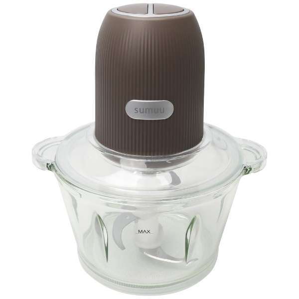 マクロス sumuu フードプロセッサー ザ・ムルル ブラウン MEK-91BR