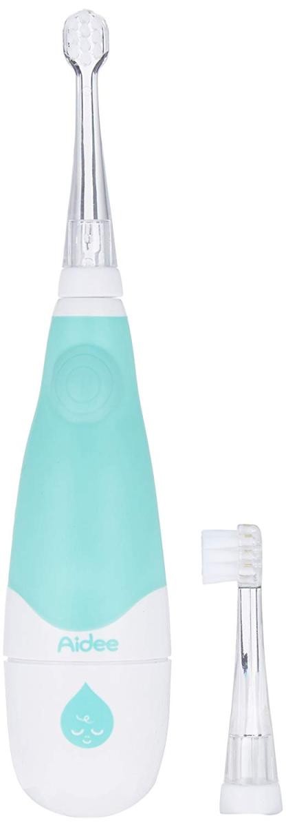 Aidee こども用LED付電動歯ブラシ AORA グリーン