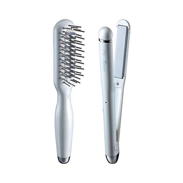 Dr.Beau USB ミニ ブラシアイロン ヘアアイロン ストレート カールセット DB-GW503(D)